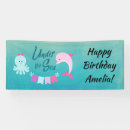 Search for under the sea birthday party banners Nautical