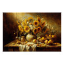 Search for flowers in a vase painting posters Still life