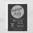 Search for silver hen party invitations Elegant