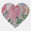Search for abstract rose stickers Pink