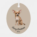 Search for chihuahua christmas tree decorations Animal