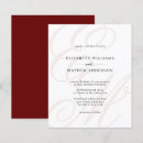Search for ruby invitations Burgundy