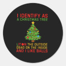 Search for identify stickers Christmas tree