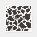 Search for cow print napkins Skin