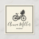 Search for bicycle business cards Retro