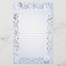 Search for christmas border stationery paper Snowflakes