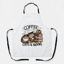 Search for book lover aprons Cute