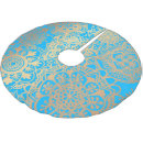 Search for blue and gold tree skirts Floral