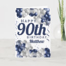 Search for 90 year old birthday cards For him
