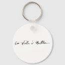 Search for life is beautiful key rings Inspiration