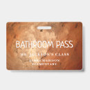 Search for students id badges Bathroom pass