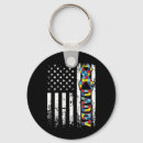 Search for distressed american flag key rings Retro