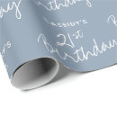 Search for dusty blue wrapping paper Minimalist