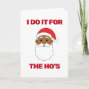 Search for black santa christmas cards Non photo