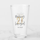Search for 21st birthday beer glasses Unique