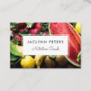 Search for fruit business cards Health