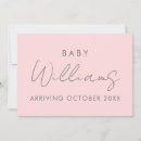 Search for plain pink invitations Modern