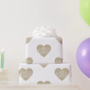 Search for heart wrapping paper Love hearts