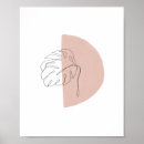 Search for pink leaf art Minimalist