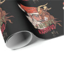 Search for krampus christmas wrapping paper Pagan
