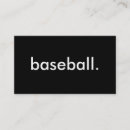 Search for baseball business cards Fitness