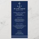 Search for nautical wedding menus Beach