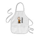 Search for zig zag aprons Charles m schulz