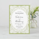 Search for white lace invitations Rustic
