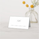 Search for classic wedding place cards Traditional