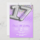 Search for 17th birthday invitations Girls