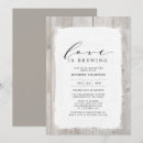 Search for love is brewing invitations Calligraphy