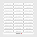 Search for white font stickers Minimalist