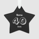 Search for gag christmas tree decorations Black and white
