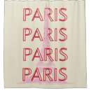 Search for paris shower curtains France