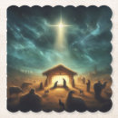 Search for christmas nativity coasters Star