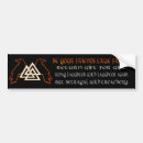 Search for asatru bumper stickers Odin