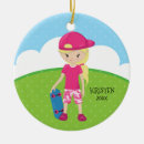 Search for skateboarding christmas tree decorations Girl