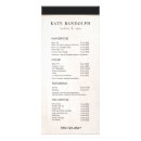 Search for salon service menu rack cards Beauty