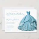 Search for blue dress quinceanera invitations Party