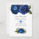 Search for royal blue save the dates Floral
