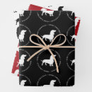 Search for dachshund christmas wrapping paper Pattern