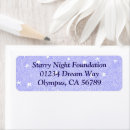 Search for light blue return address labels Retro