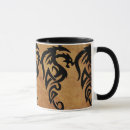 Search for tribal dragon mugs Dragons