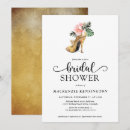 Search for glam bridal shower invitations Gold