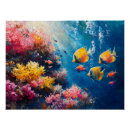 Search for underwater adventure posters Coral reef