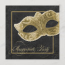 Search for black and gold masquerade party invitations Costume