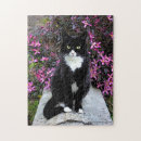Search for tuxedo cat puzzles Cats