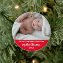 Search for gratitude christmas tree decorations Double sided