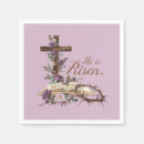Search for religious easter napkins Flowers