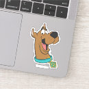 Search for cartoon character face stickers Scooby doo